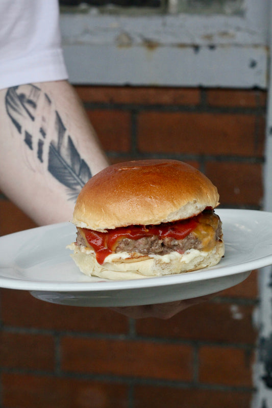 Beef & Bacon Burgers